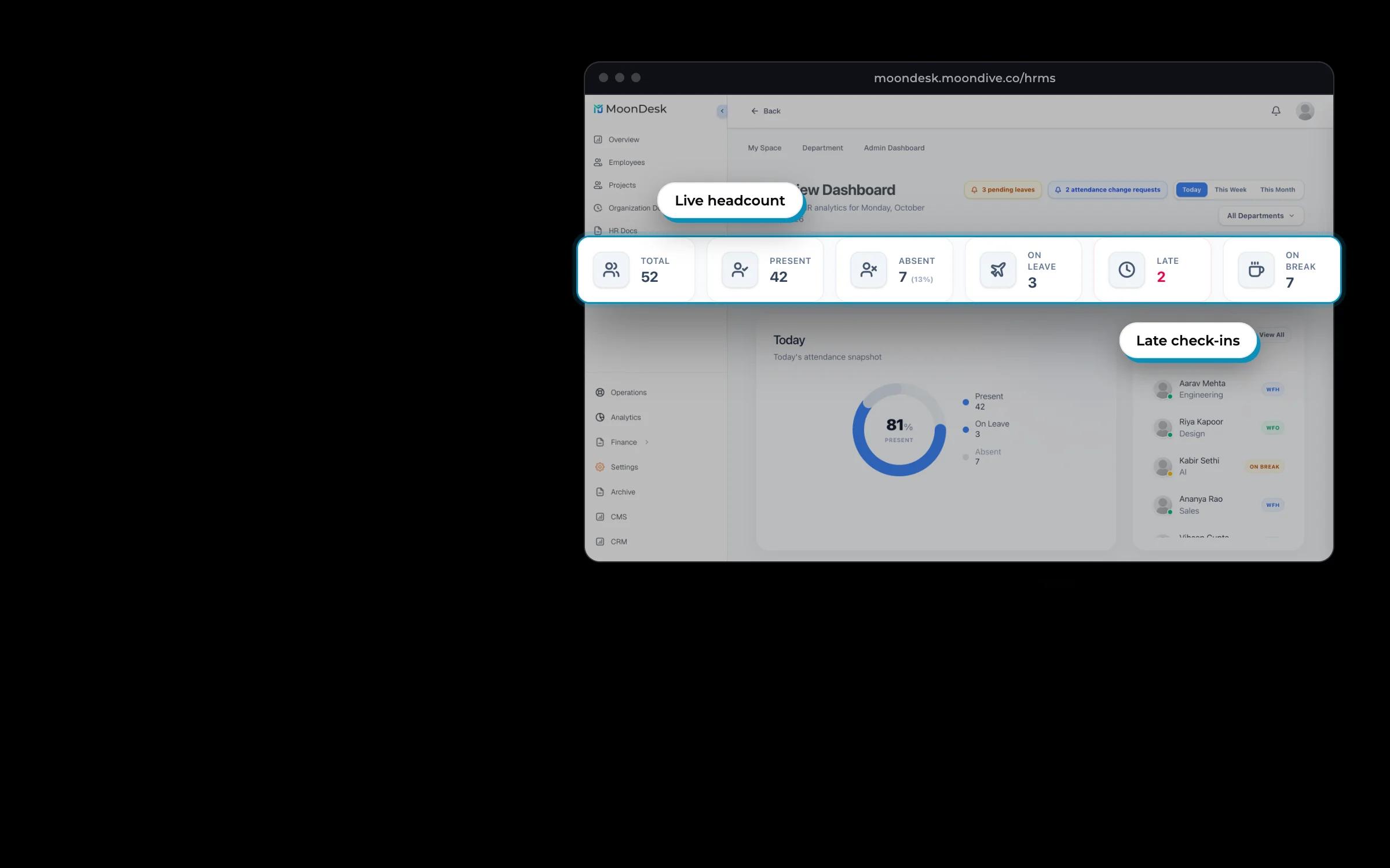 MoonDesk by MoonDive