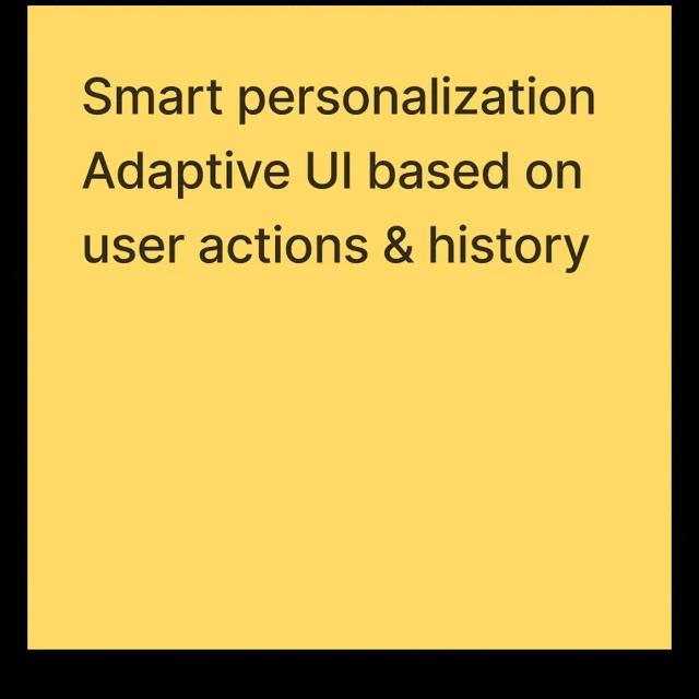 Sticky note from the ideation board