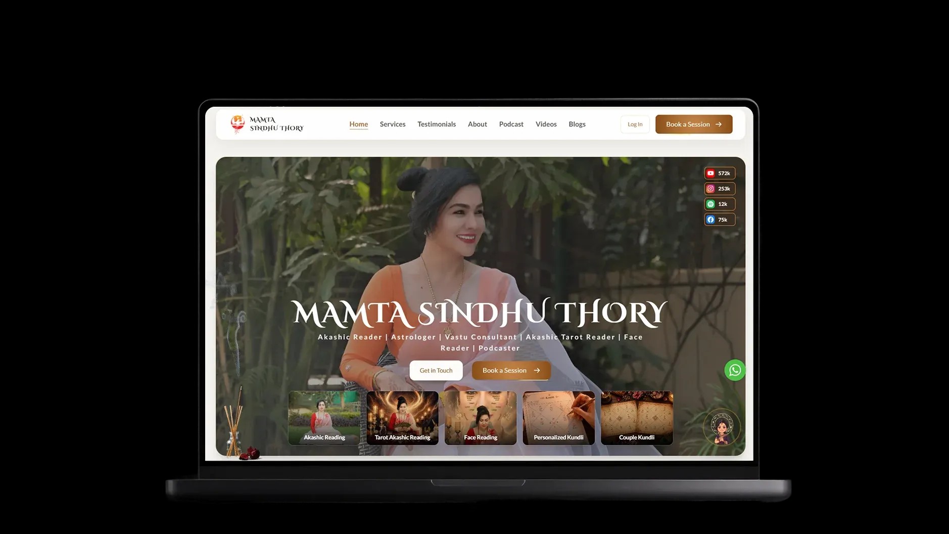 How MoonDive Built an AI-Powered Global Platform for Mamta Akashic Reader 