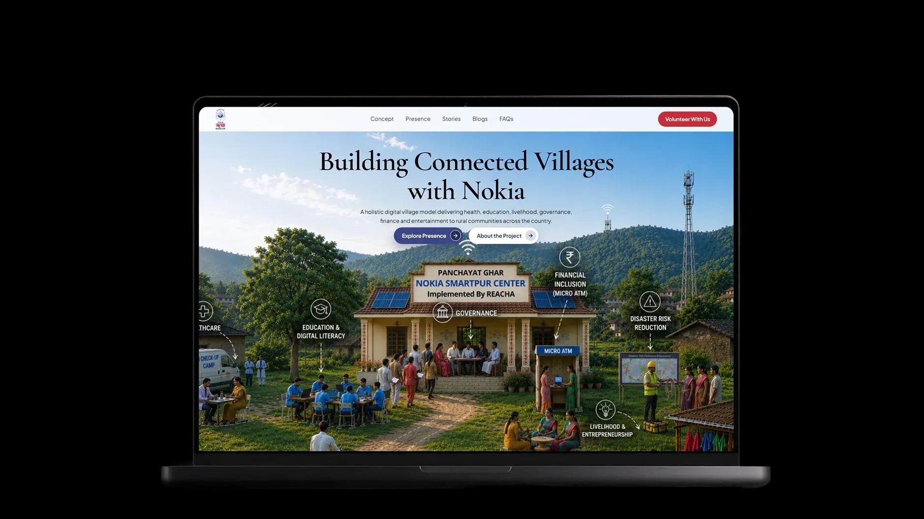 Smartpur: Digital Impact Platform Development for Rural India